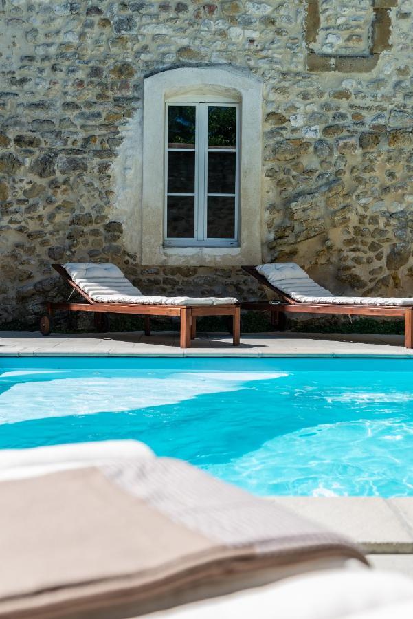 La Maison De Livia, Chambres D'Hotes, Piscine Chauffee, Proche Uzes, Nimes, Ales Sauzet  Exteriör bild